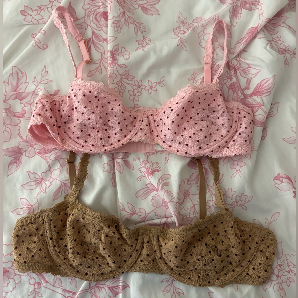 2 pc Aerie Lace Bralettes